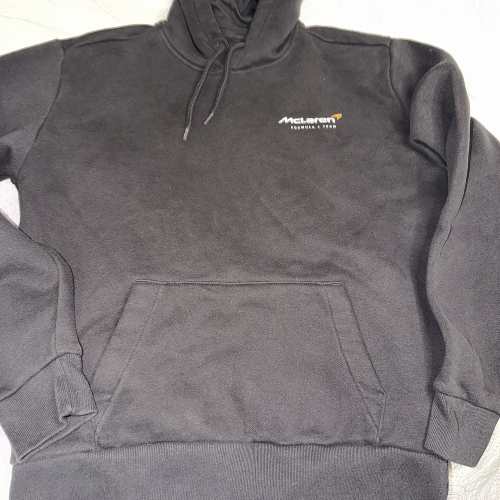 Hollister McLaren Formula 1 Team 2023 MCL60 Black Hoodie Sz Small